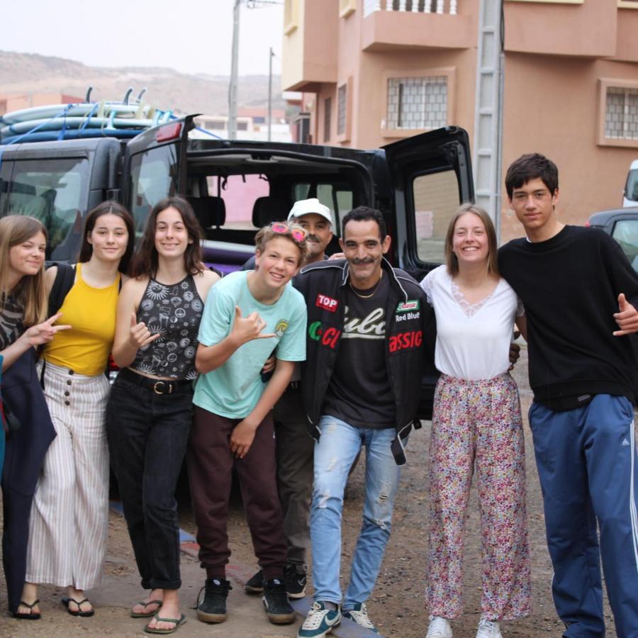 Afica Surf House Hostel Imsouane Bagian luar foto
